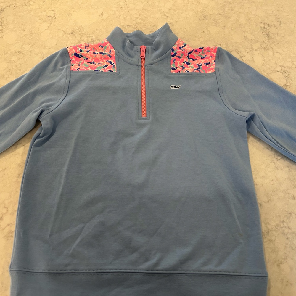 Vineyard Vines Girls Shep Shirt, Size Medium 10-12